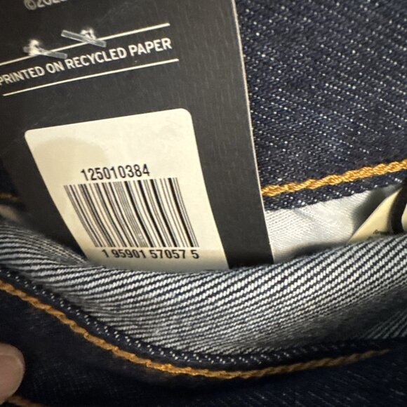 New Levi's Premium 501 28x30 Original Fit Women's Jeans Dark Wash Deep Breath - Picture 8 of 10